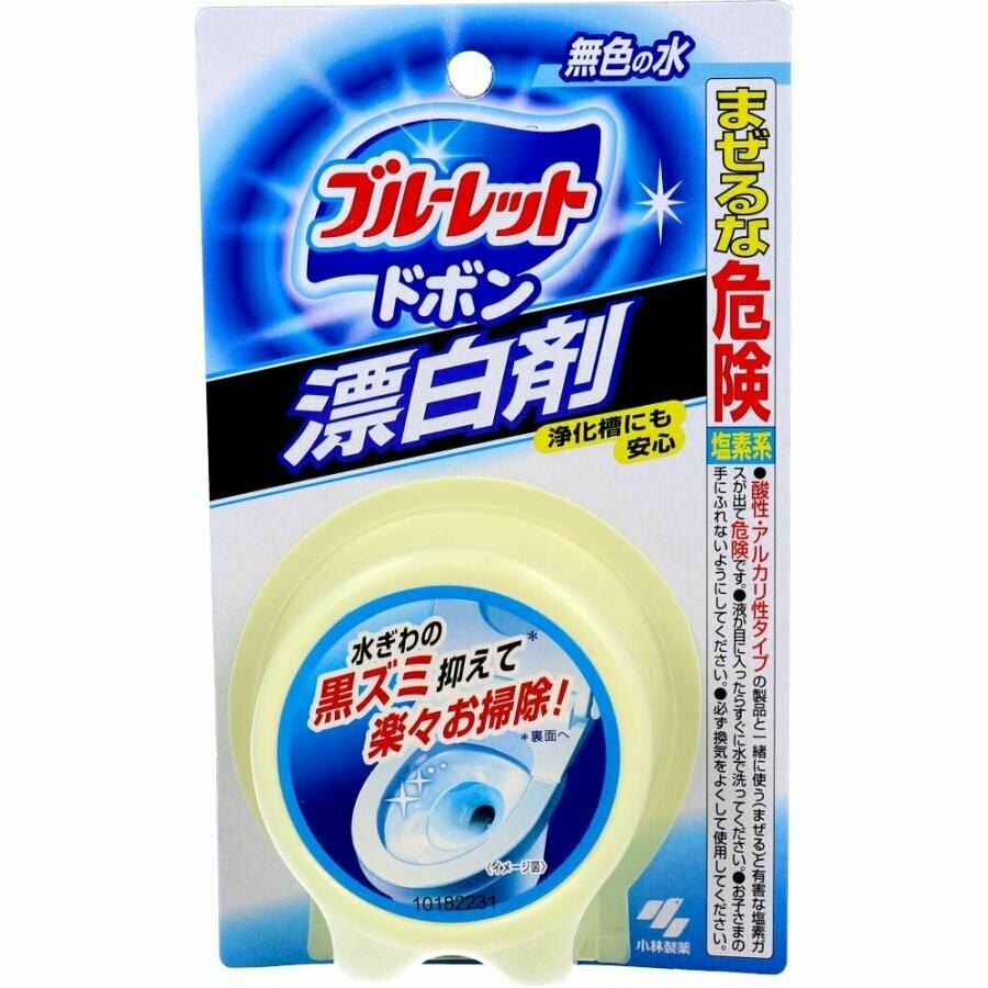 Очищающая таблетка для бачка унитаза KOBAYASHI Bluelet Dobon Cleaning Bleach с отбеливающим эффектом, 120г.