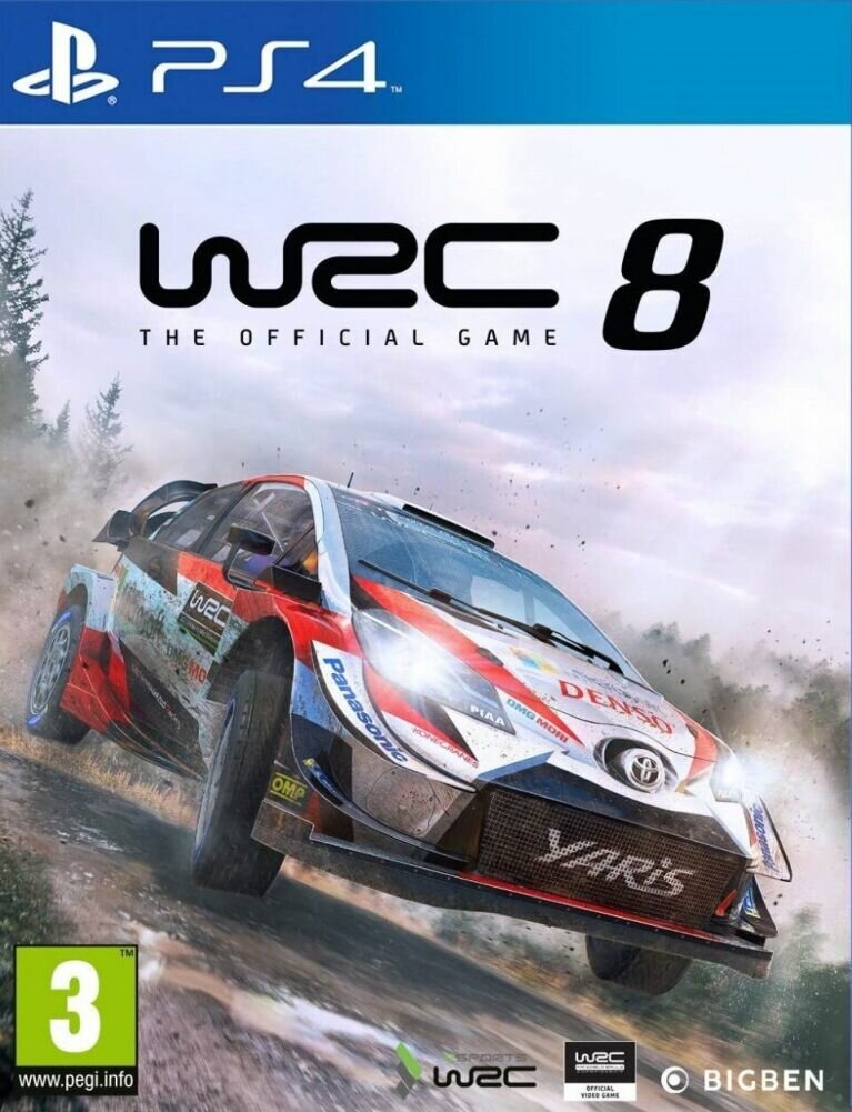 WRC 8 [PS4, английская версия]