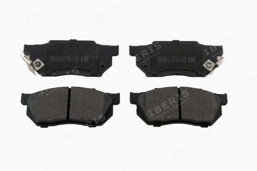 IBERIS IB153149 колодки тормозные передние К-Т HONDA JAZZ II (GD_, GE_) -08, JAZZ III (GE_, GG_, GP_) -14