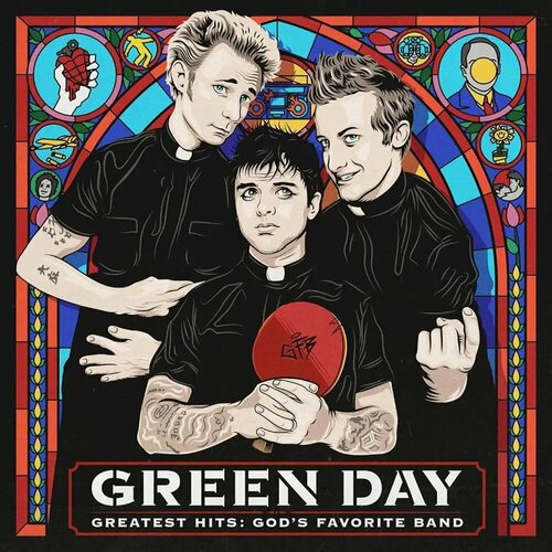 green day виниловая пластинка green day dookie GREEN DAY - GREATEST HITS: GOD'S FAVORITE BAND (2LP) виниловая пластинка