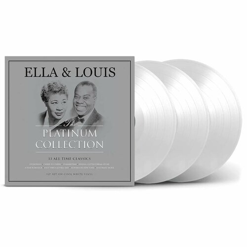 ELLA FITZGERALD & LOUIS ARMSTRONG - THE PLATINUM COLLECTION (3LP white) виниловая пластинка виниловая пластинка verve records fitzgerald ella ella at the shrine lp