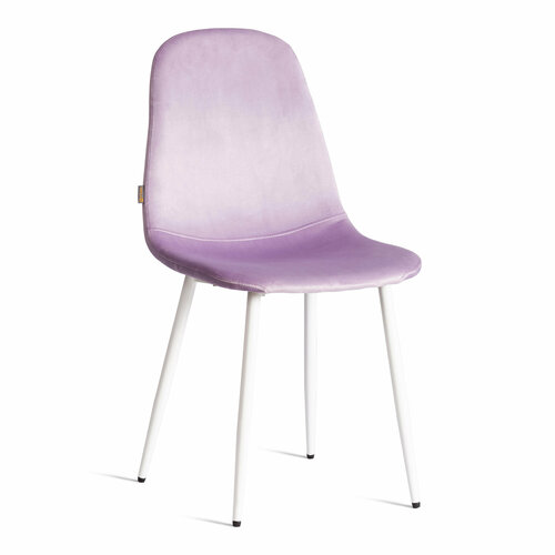 фото Стул для кухни tetchair breeze (mod. jsc-58) 1 шт, велюр, лавандовый/белый