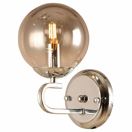 Бра lamplandia sarema 1х40вт е14 металл хром 5184₽