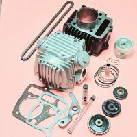 Комплект: Полный набор прокладок, Цепь ГРМ 25Н-82L Натяжитель ГРМ, Звезды натяжителя цепи с коромыслом, Головка цилиндра  ...