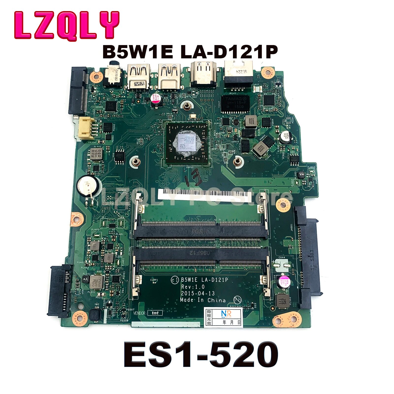 Материнская плата для ноутбука Acer Aspire ES1-520/ES1-521/ES1-522 LZQLY