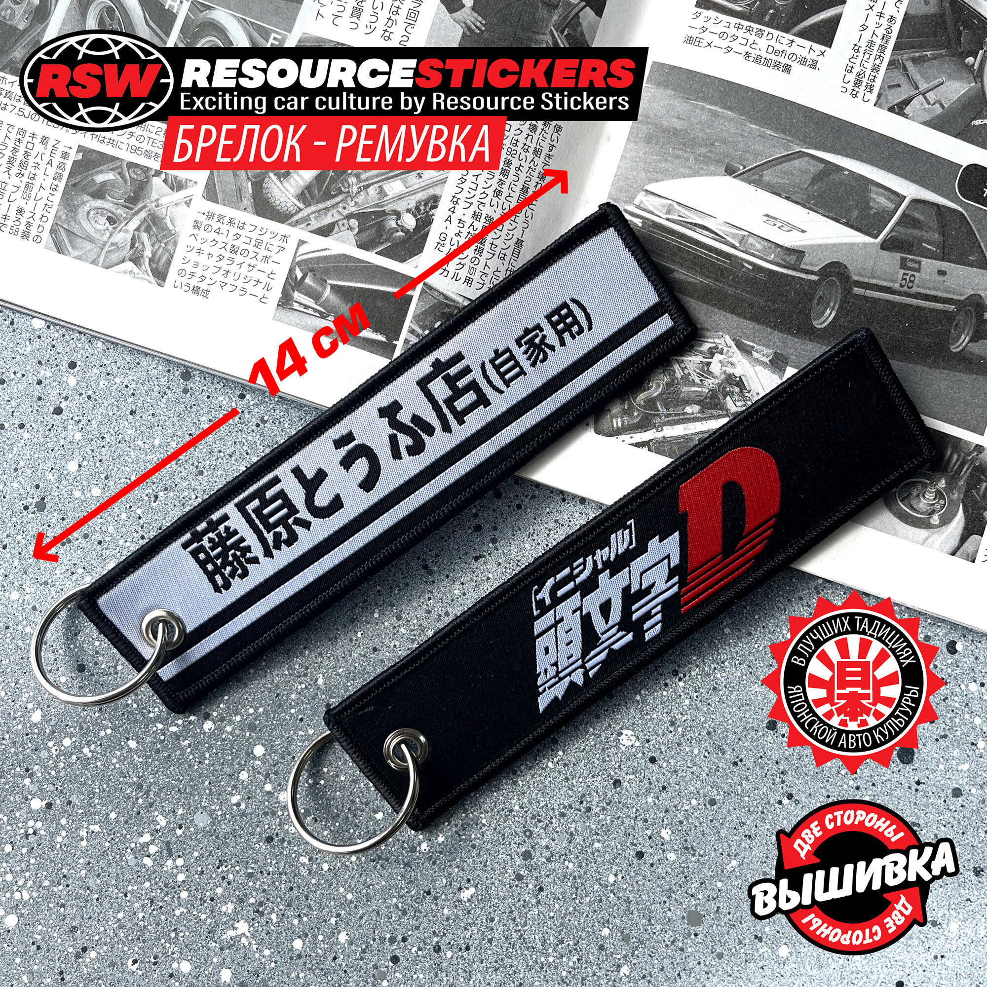 Брелок Resource Stickers 