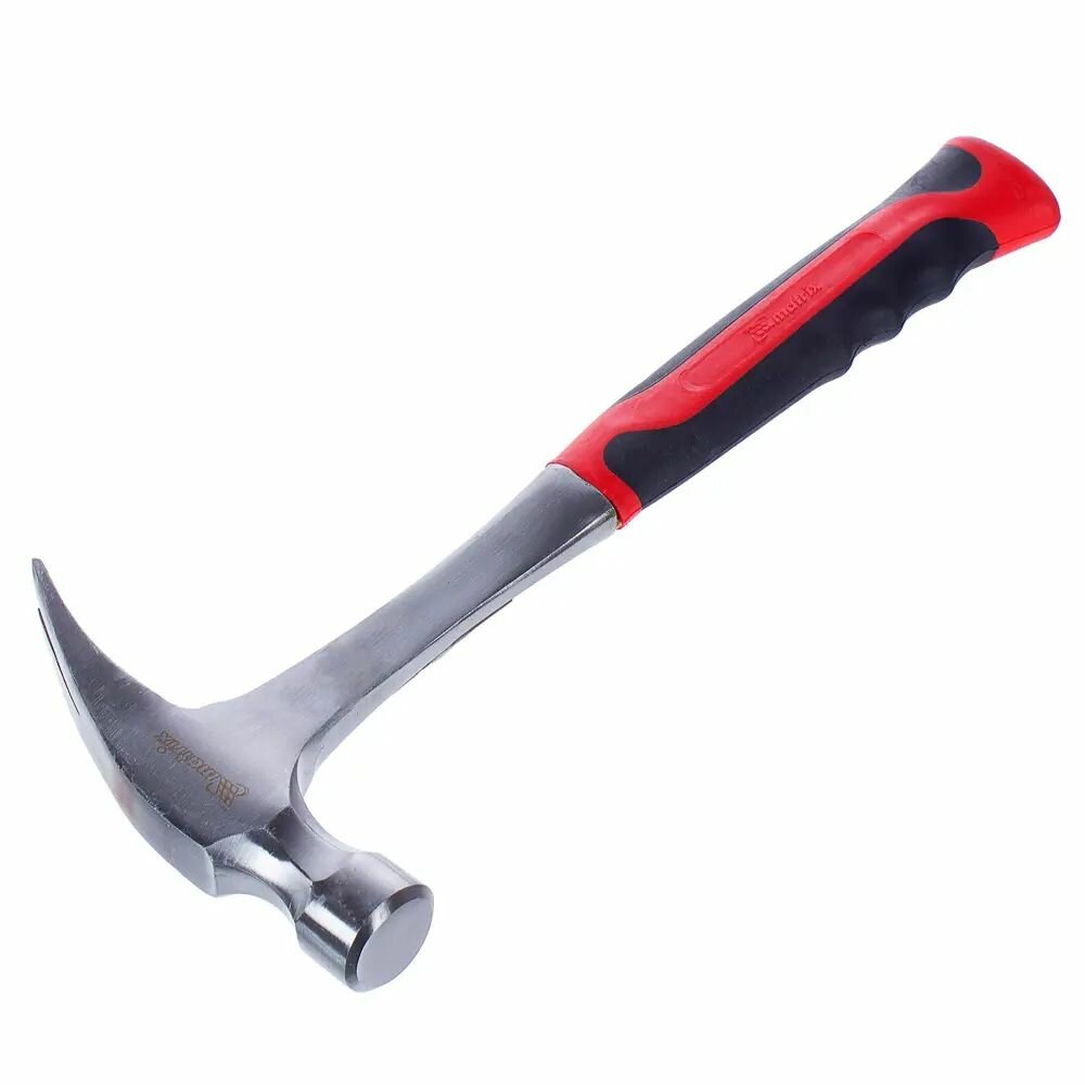 Молоток-гвоздодер 10463 фиберглассовая рукоятка 570 г