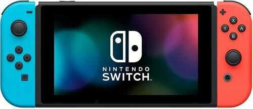 Игровая консоль NINTENDO Switch Особое издание Марио, красный/синий - фото №1
