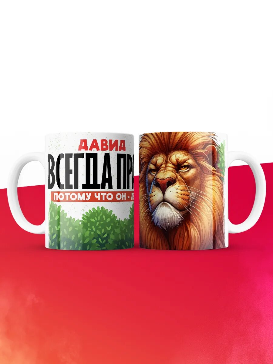 Кружка Давид всегда прав