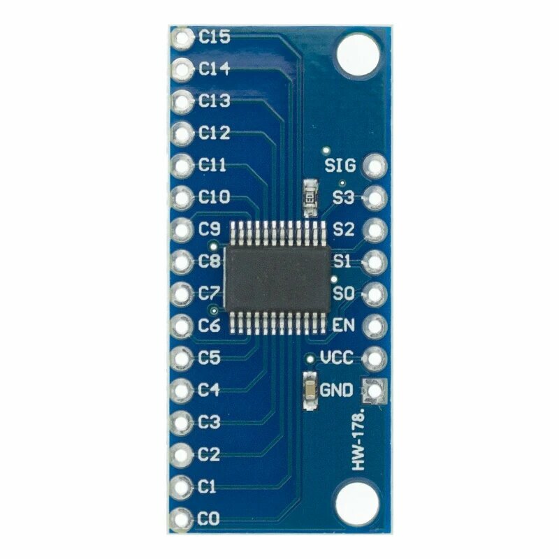 16-канальный аналоговый цифровой мультиплексор CD74HC4067, модуль коммутационной платы