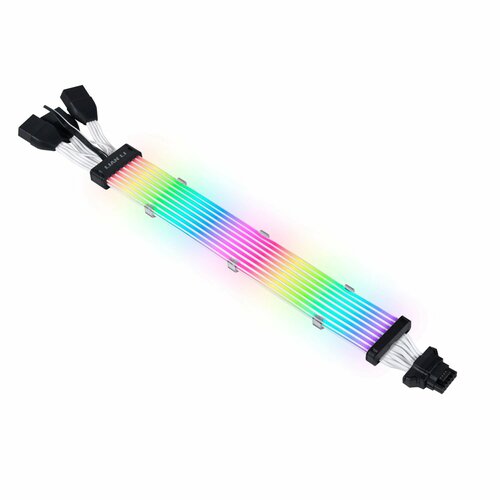 Кабель для видеокарты Lian-Li RGB Strimer Plus V2 12VHPWR 12 4pin до 3x8 pin 8 светильник Guide PW168-8PV2 6136₽