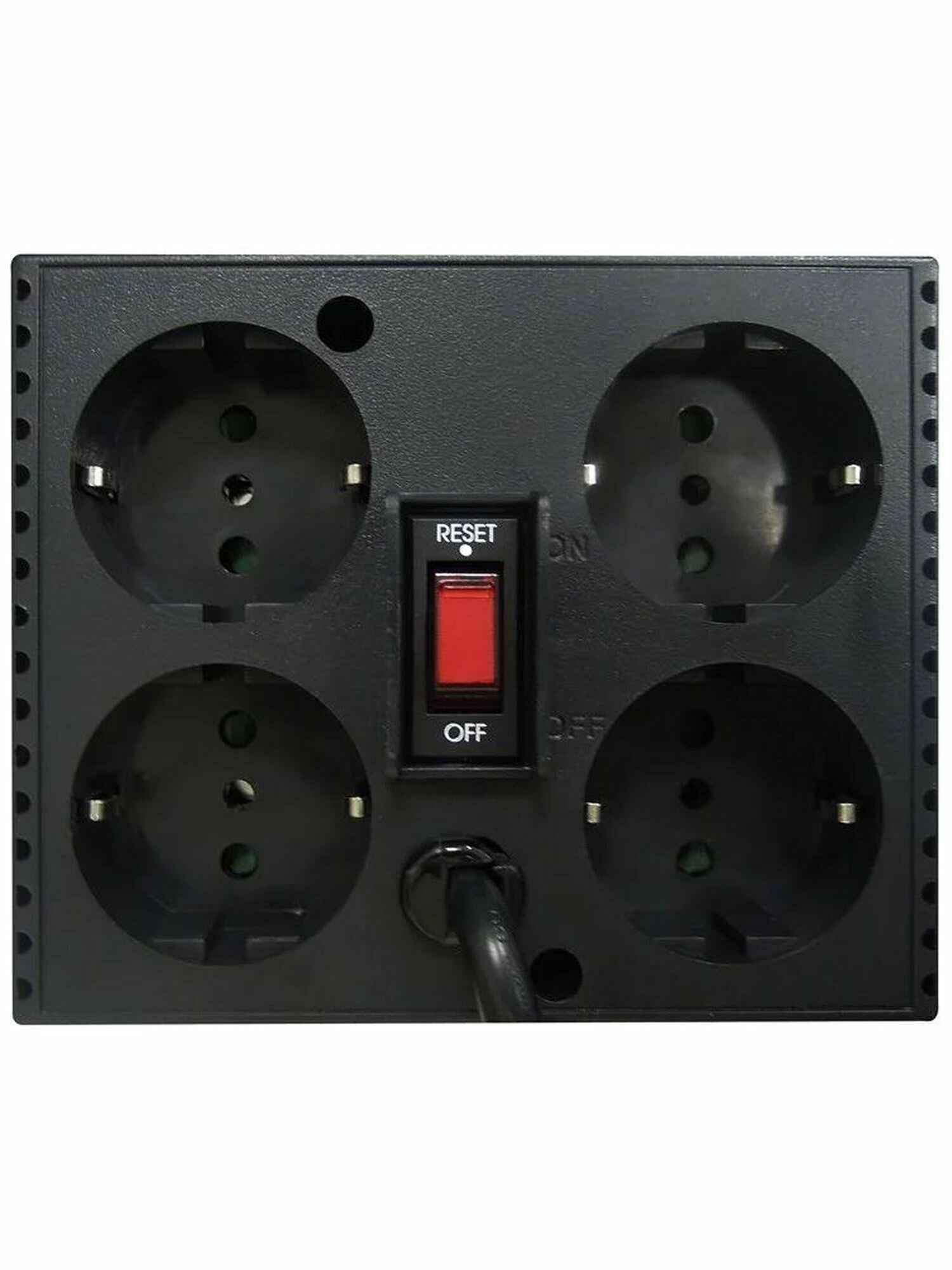 Стабилизатор напряжения POWERCOM TCA-2000 BL Black Tap-Change, 1000W — фото 1