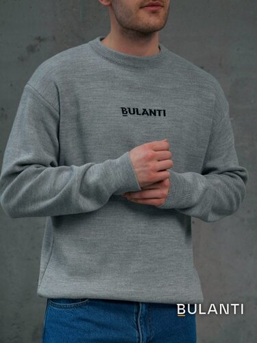 Изображение товара Свитер вязаный шерстяной