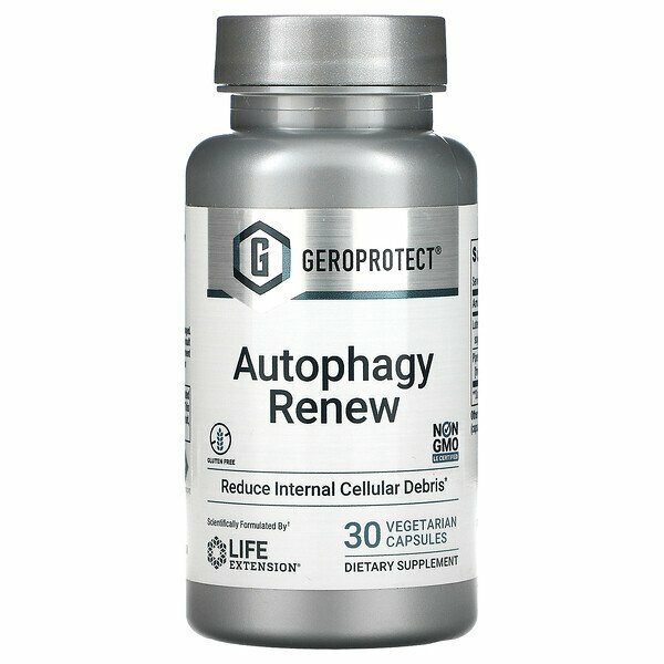 Life Extension GeroProtect Autophagy Renew 30 Vegetarian Capsules