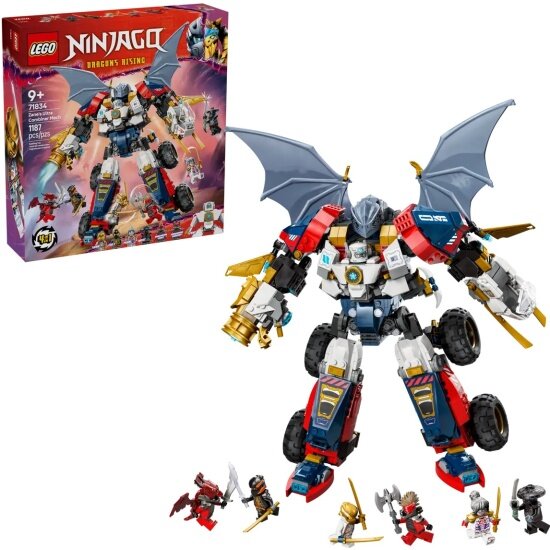 Конструктор Lego ® NINJAGO® 71834 Ультра-объединяющий робот Зейна