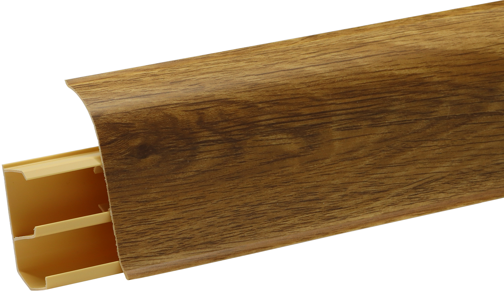 Плинтус напольный Artens ПВХ Дуб Лоренц 7 см 2.2 м