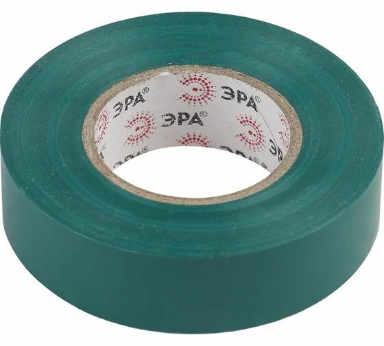 ПВХ-изолента ЭРА 15ммх20м зеленая 3 шт. — фото 1