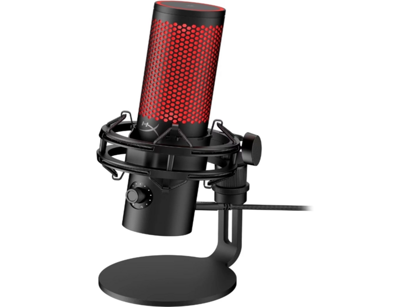 Микрофон проводной HyperX QuadCast 2 3м черный