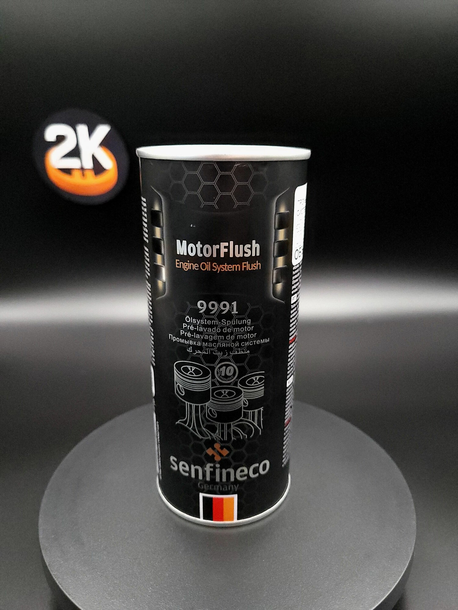 Средство для промывки масляной системы двигателя 433 мл Senfineco 9991 Motor Flush 10min