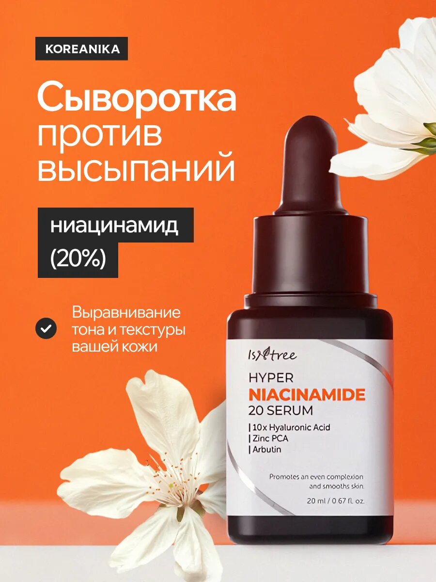 Сыворотка для лица матирование с ниацинамидом