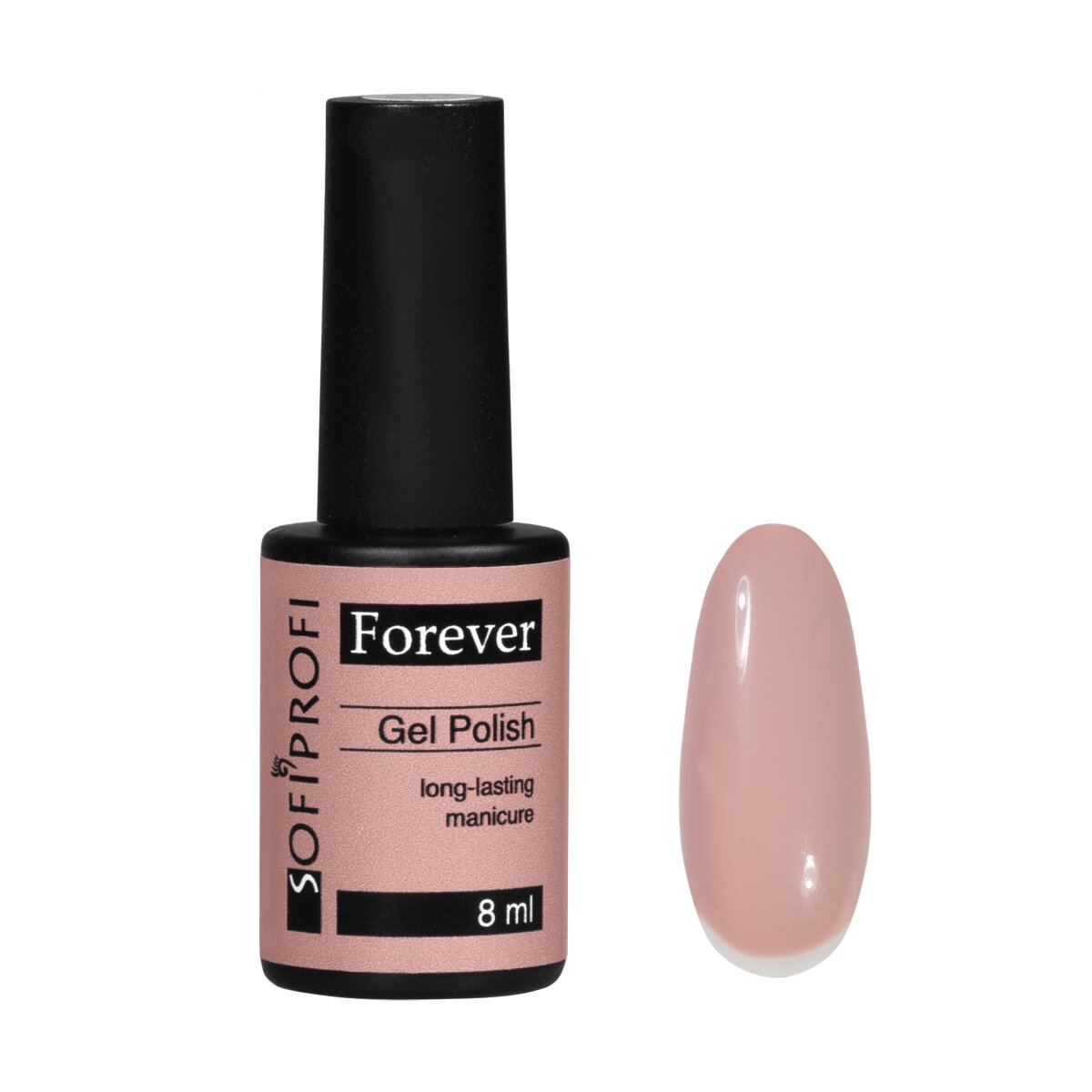 Гель-лак для ногтей Forever Тон 207 Sofiprofi Forever Gel Polish, 8 мл