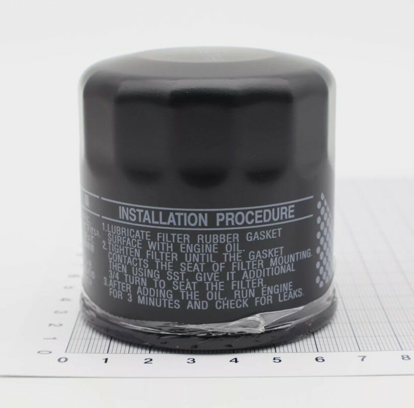 Фильтр масляный Denso 90915-10009, для Toyota Camry 70, 1 шт — фото 1