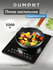 Индукционная плита Dumont DMEC-1121, настольная, 2200 Вт, 8 прогр...