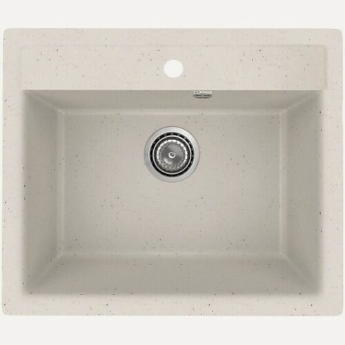 Изображение товара Uperwood Кухонная мойка из искусственного камня ECON UPD-104-004, прямоугольная, белая матовая