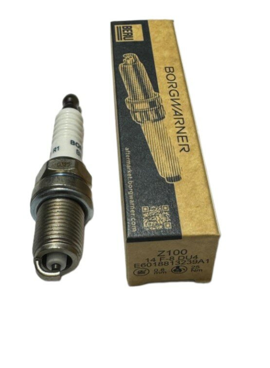 Свеча зажигания BERU Z100, 2 шт — фото 1