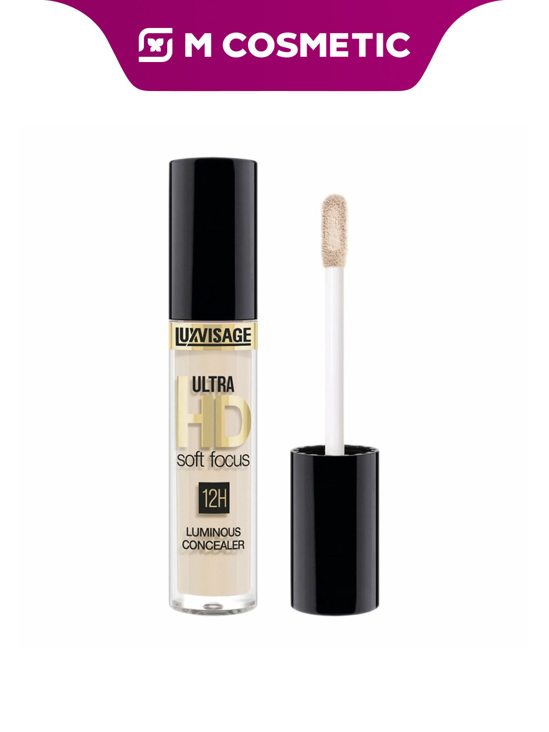 Консилер LUXVISAGE Ultra HD Soft Focus Ivory, светоотражающий, 23 г