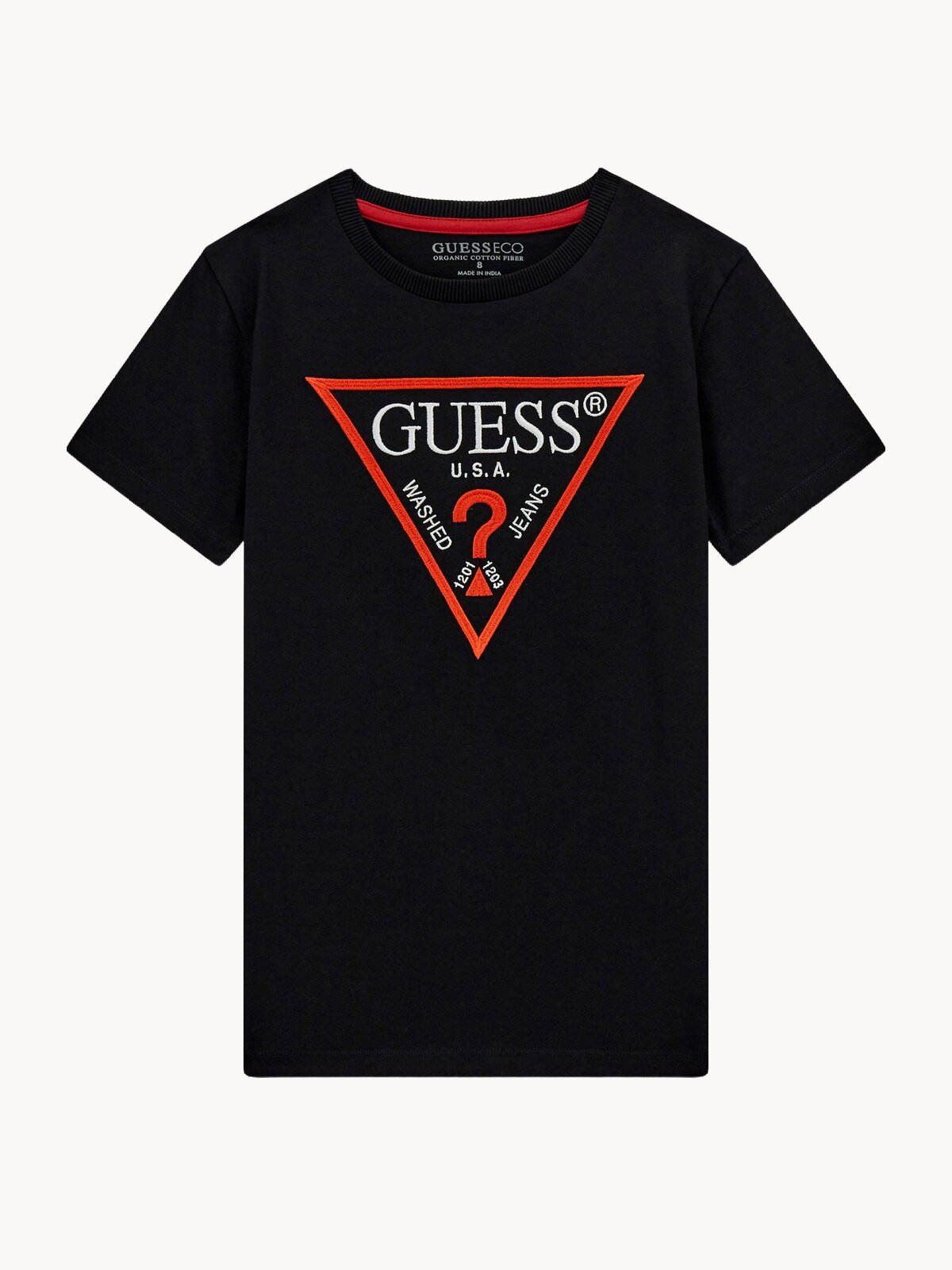 Футболка GUESS, размер 16, черный