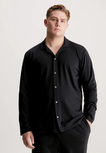 Рубашка CALVIN KLEIN, размер XL, черный