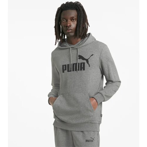 Толстовка PUMA Essentials Big Logo Men’s Hoodie, размер XL, серый толстовка puma essentials big logo men’s hoodie размер xl синий