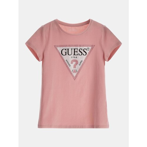 Футболка GUESS, размер 122-128, розовый футболка guess размер 128 розовый