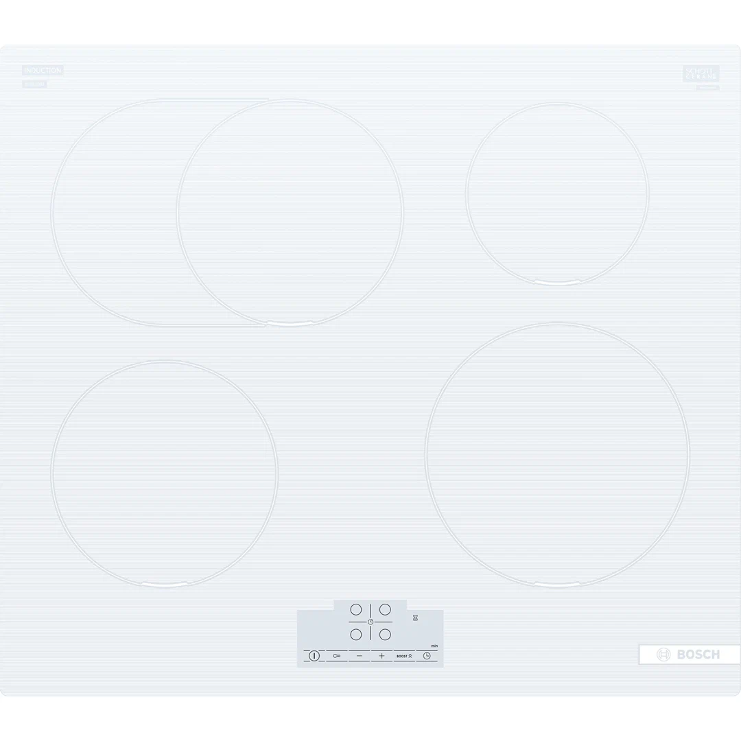 Индукционная варочная поверхность Bosch Serie 6 PIF612BB1E белый