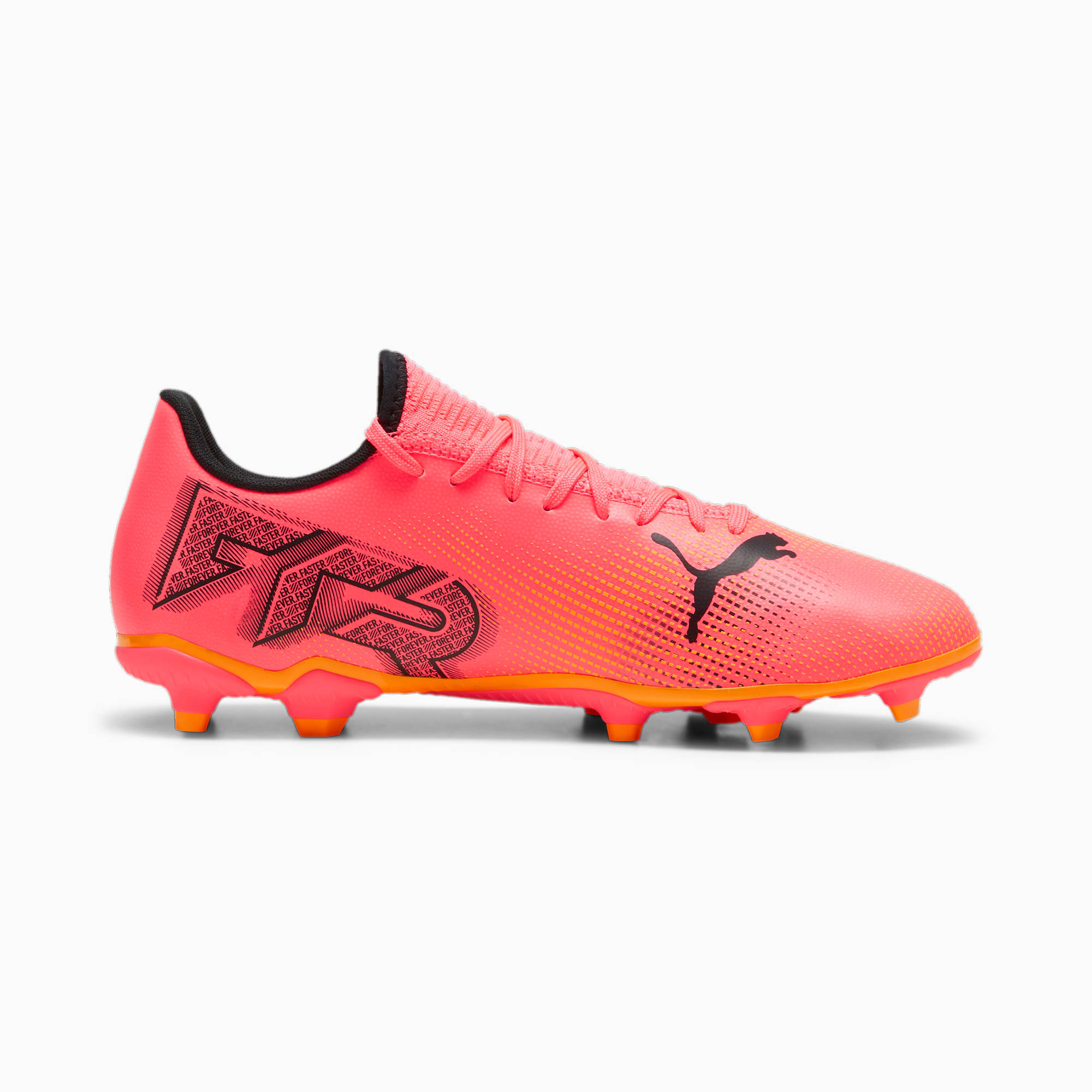 Бутсы PUMA/10772303/FUTURE 7 PLAY FG/AG/Розовый/9.5K