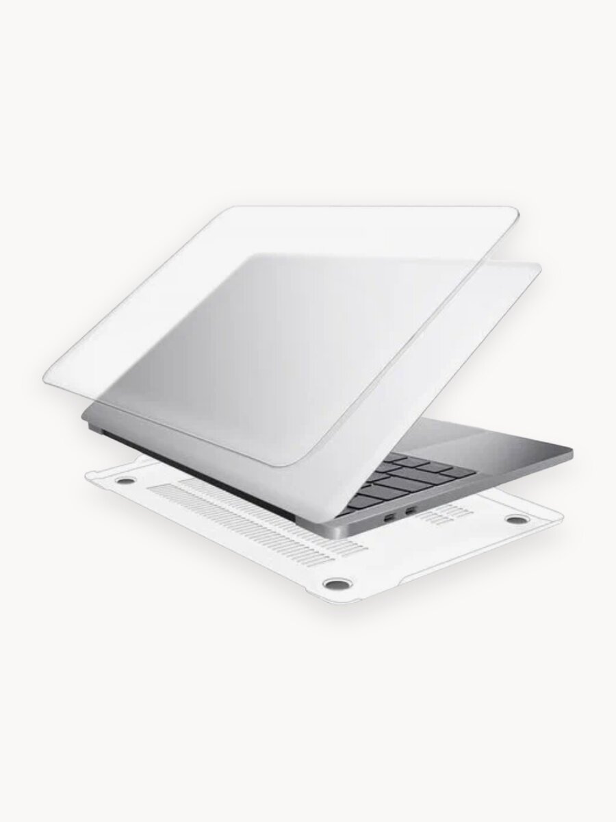 Чехол PALMEXX MacCase для MacBook Air 13" M2 (2022) A2681; глянец прозрачный