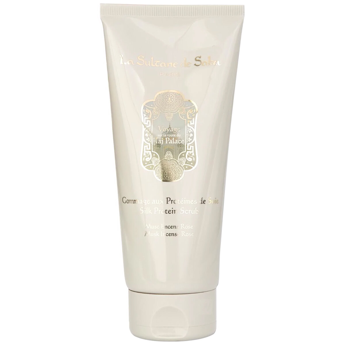 Гоммаж для тела La Sultane De Saba Musk Incense Rose Silk Protein Scrub, 200 мл
