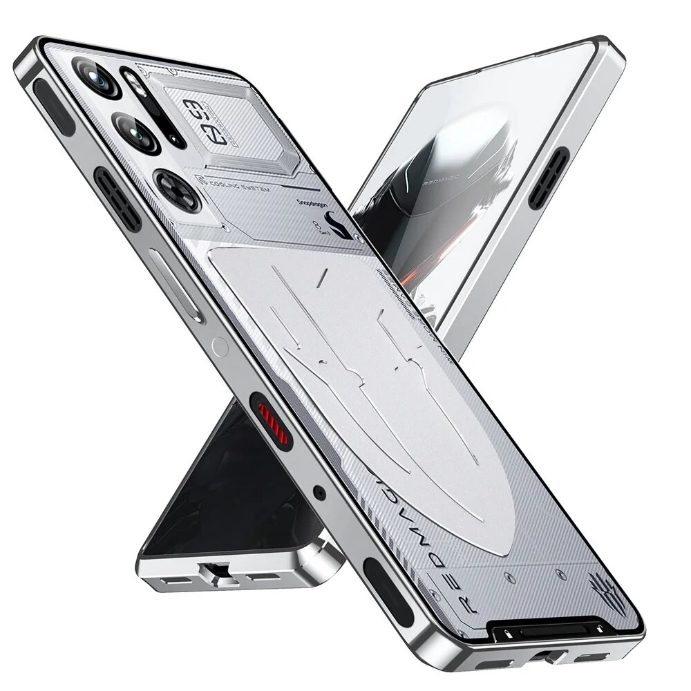 Металлический бампер из алюминиевого сплава для ZTE Nubia Red Magic 9 Pro plus, защитная рамка для Red Magic 8 7s Pro, чехол для телефона ROG 8, A2, Red Magic 9 Pro