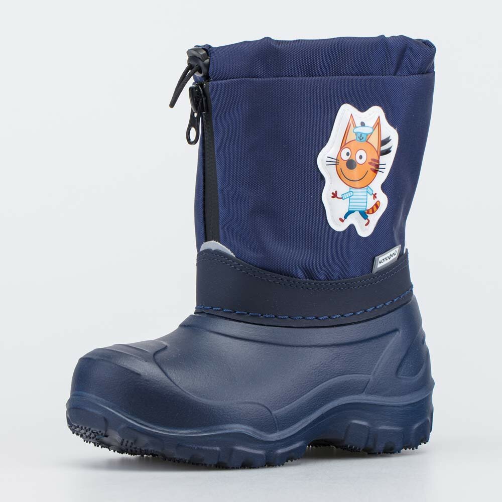 Сноубутсы КОТОФЕЙ, размер 23-24, темно-синий 2