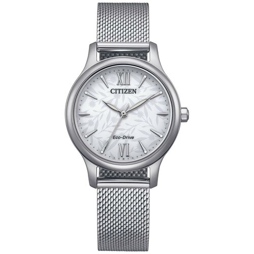 Наручные часы CITIZEN Eco-Drive EM0899-81A, белый, серебряный