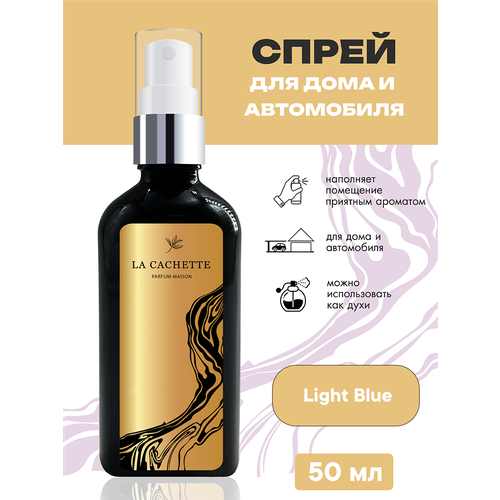 Парфюм для авто и дома Melange № W006 Light blue, 50 мл спрей (Женский аромат)