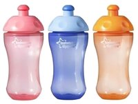 Поильник-непроливайка Tommee Tippee Free Flow Sports Bottle, 300 мл blue