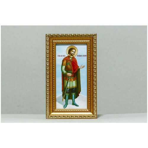 Икона Александр Невский с молитвой икона александр невский размер иконы 60х80