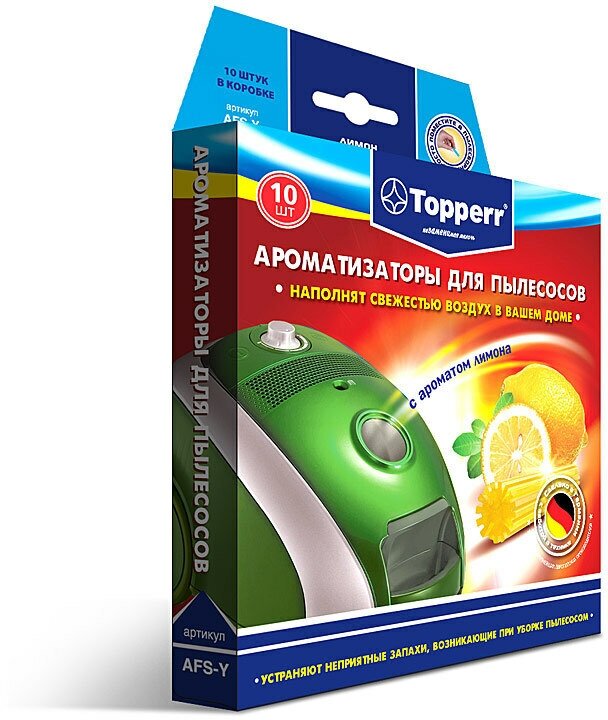 Topperr Ароматизатор Лимон AFS-Y, 1 шт. - фотография № 4
