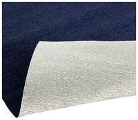 Цветная бумага крепированная двусторонняя металлизированная в рулоне 180 г Cartotecnica Rossi, 50х25