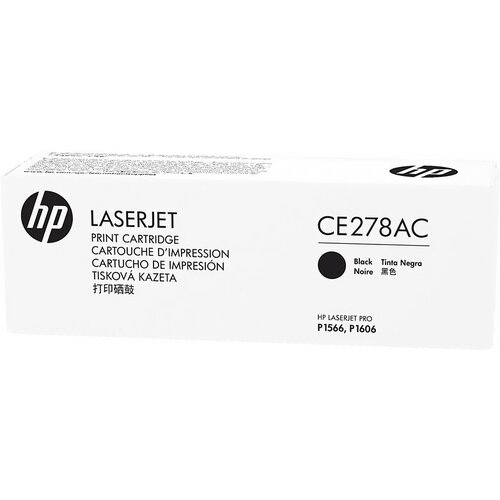 HP Тонер-картридж/ HP CE278AC Blk Contract LJ Toner Crtg