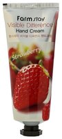 Крем для рук Farmstay Visible difference Strawberry 100 мл