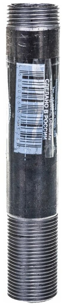 Сгон удлиненный стальной черный 3/4 L150мм Леруа Мерлен - фото №6
