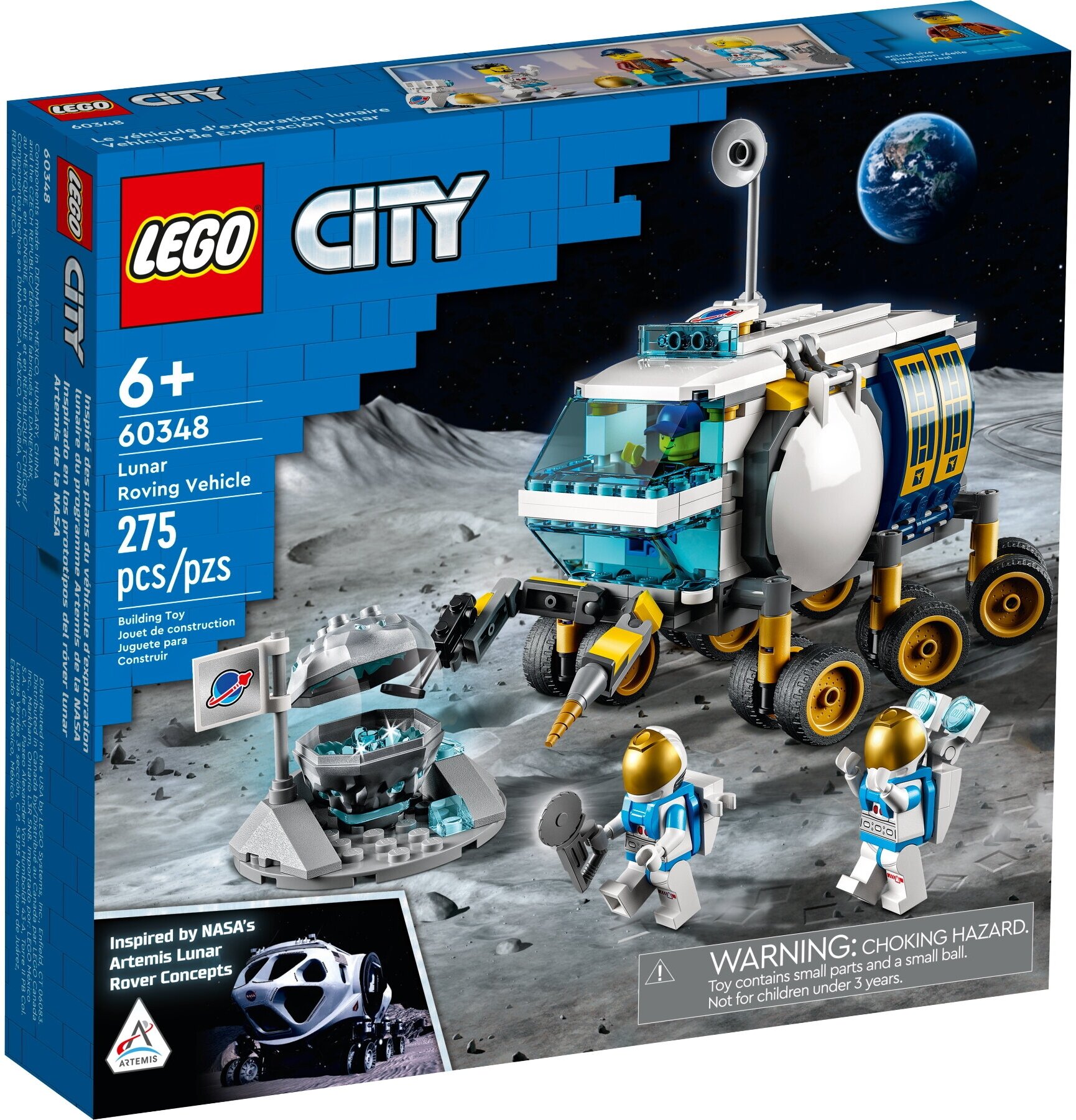 Конструктор LEGO City 60348 Лунный вездеход